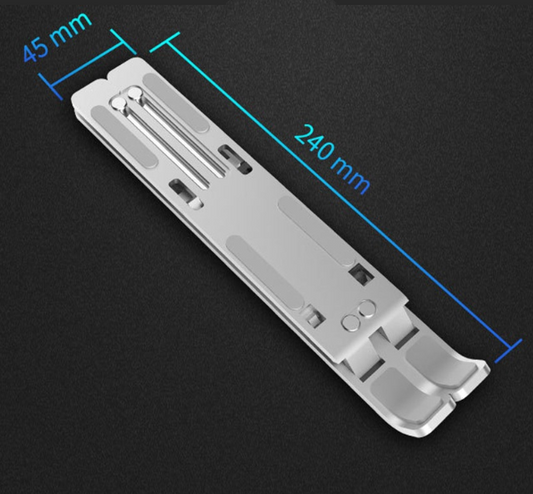 AVEKRA Aluminum Laptop Stand — 6-Height Adjustable