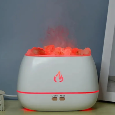 Flame Effect Salt Stone Aroma Diffuser