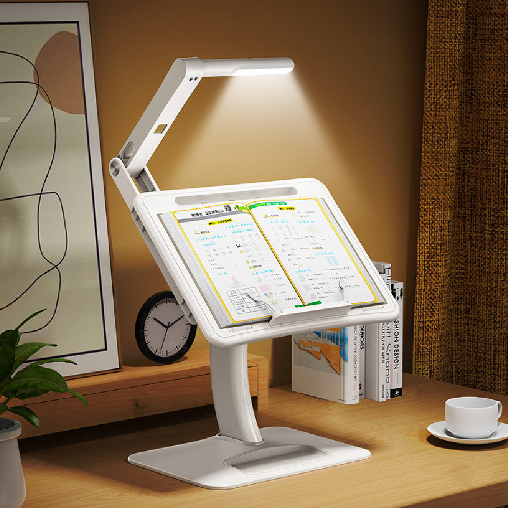 AVEKRA Laptop Stand with Built-in Desk Lamp