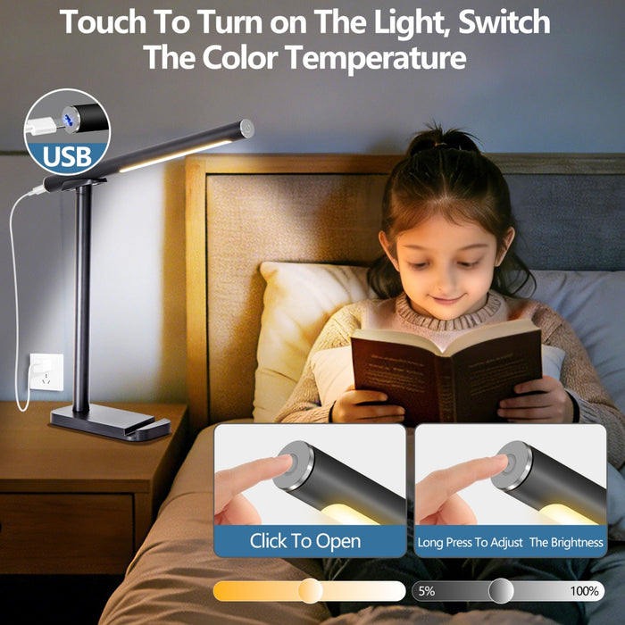 AVEKRA 360° LED Desk Lamp
