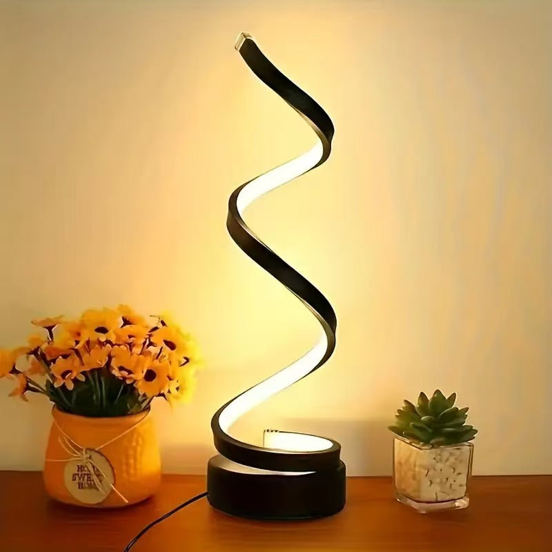 AVEKRA Spiral LED Desk Lamp